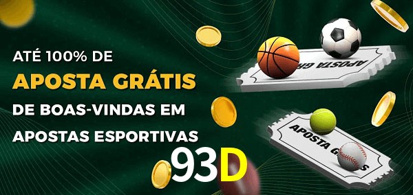 93D Ate 100% de Aposta Gratis